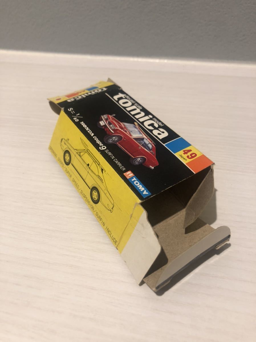 トミカ ホンダ クーペ9 - Yahoo!オークション 黒箱 空箱 49-1-1 No.49 c