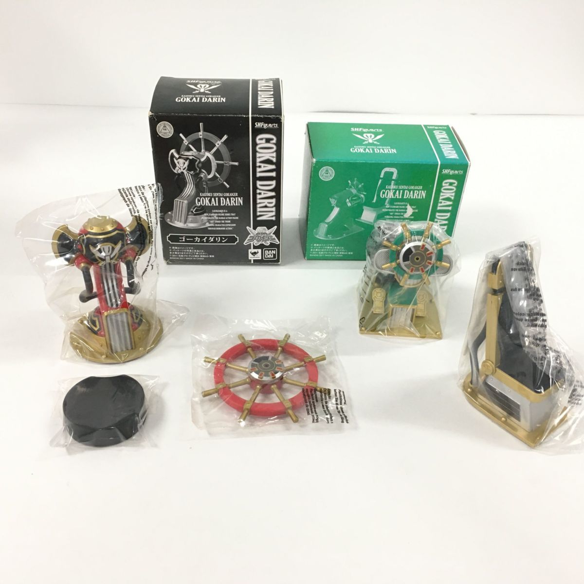 海賊戦隊ゴーカイジャー ☆ 5体セット+バスコ S.H.フィギュアーツ 海賊