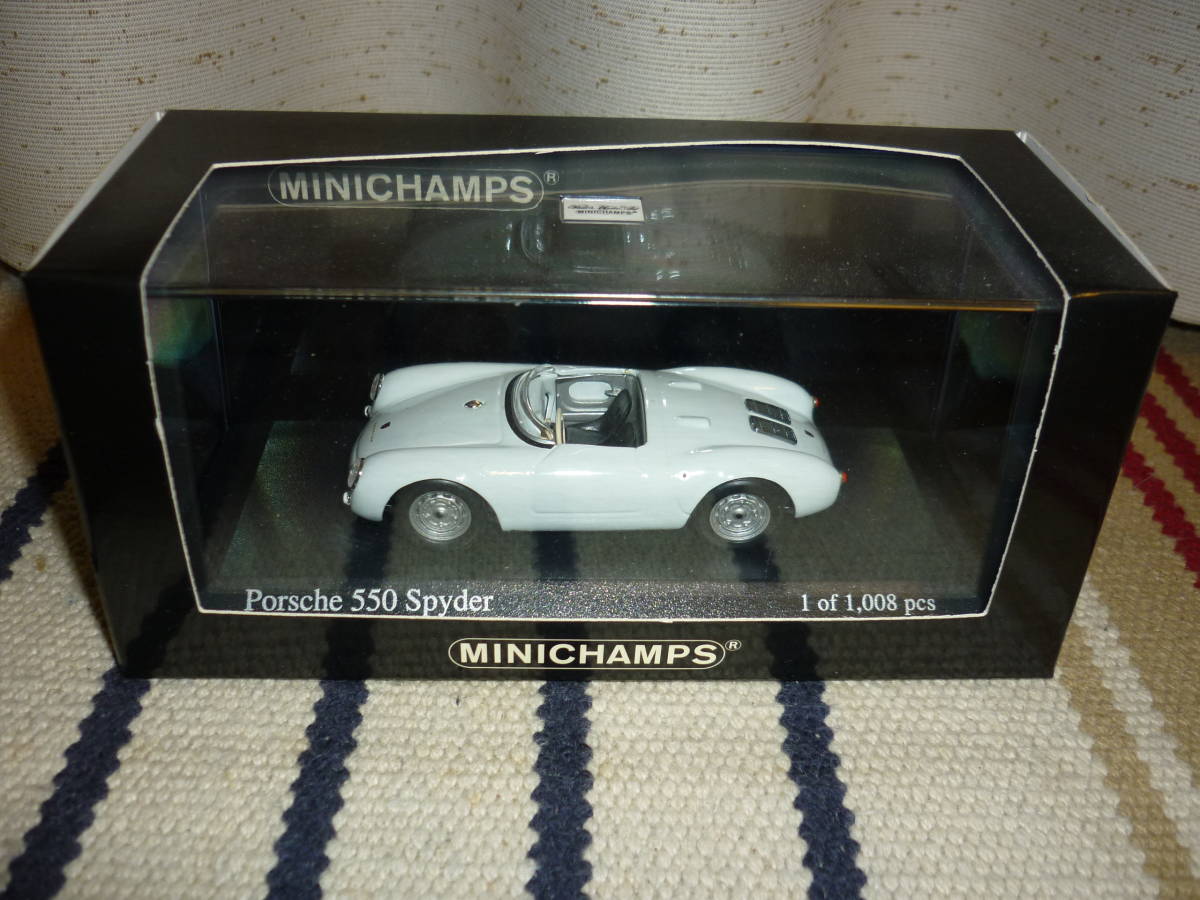 【SALE，正規品】 PMA 1/43 ポルシェ 550 スパイダー 1955 ホワイト(乗用車)｜売買されたオークション情報、yahooの商品情報をアーカイブ公開 - オークファン 乗用車