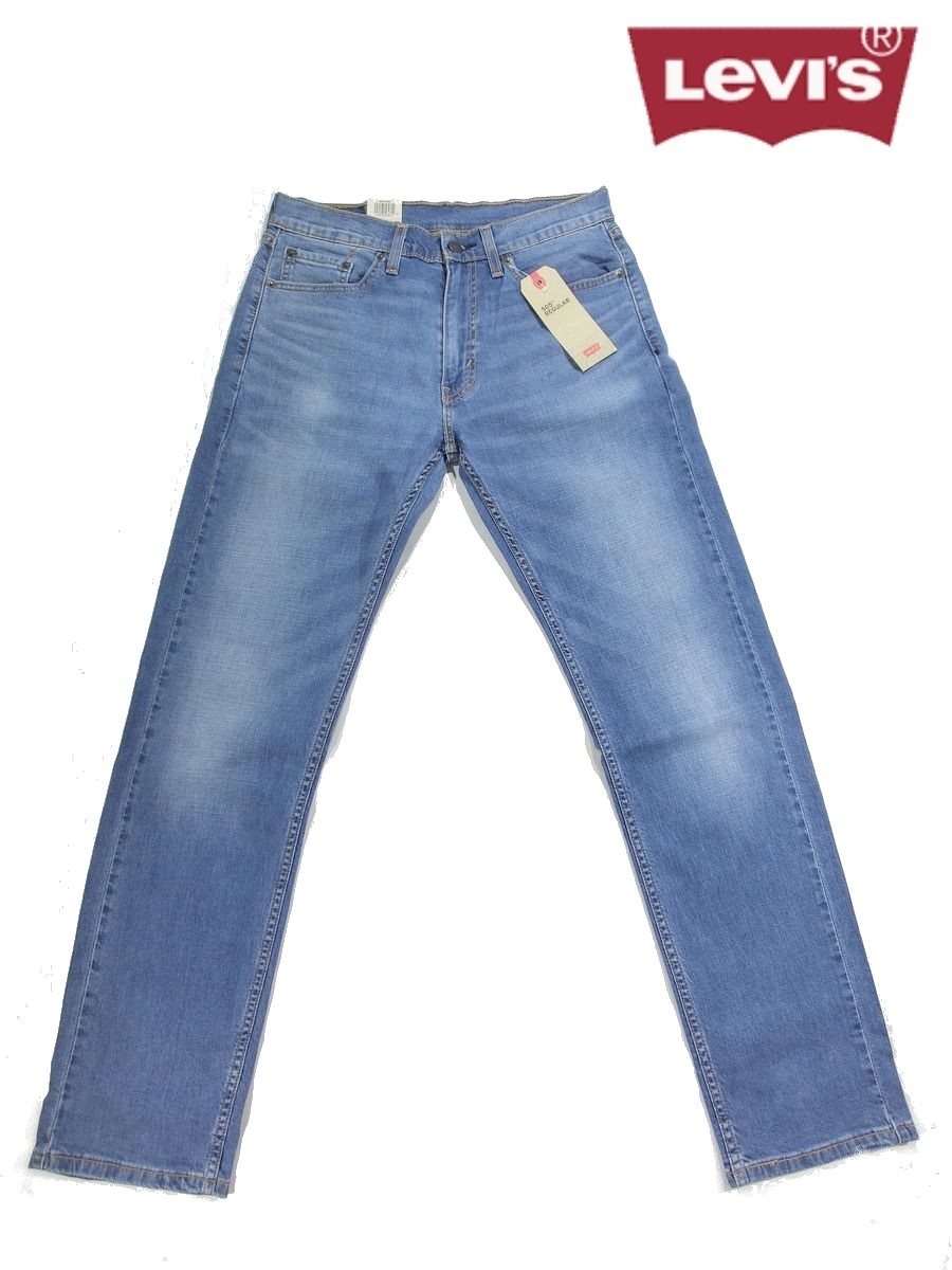 I9154新品▽ リーバイス 505 レギュラー ジーンズ W34L32 デニムパンツ