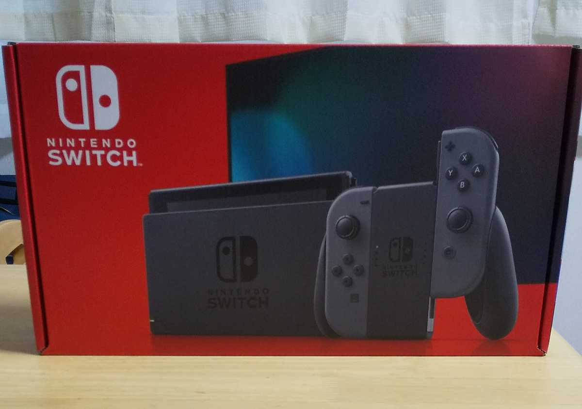 Nintendo Switch 本体 グレー 新品 未開封 ニンテンドースイッチ 新モデル