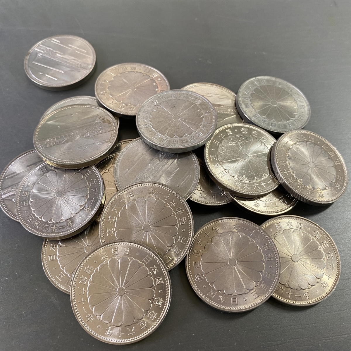 < Yahoo!オークション 500円」硬貨 「天皇陛下御在位60年記念 (貨幣 