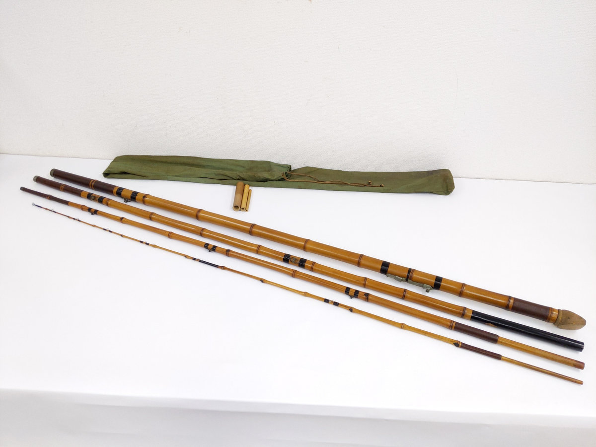 新作登場，爆買い 正作 4本継 約575cm 石鯛竿 竹竿 ジャンク品(磯竿)｜売買されたオークション情報、yahooの商品情報をアーカイブ公開 - オークファン 磯竿