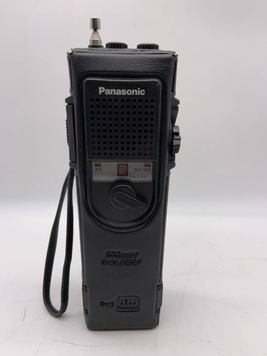 9-30【動作品】Panasonic パナソニック CB無線機 RJ-410 500mW 8ch トランシーバー カバー付 Yahoo!オークション -「パナソニック」(トランシーバー) (アマチュア の落札相場 -「cb無線」(ハンディ) (トランシーバー)の落札