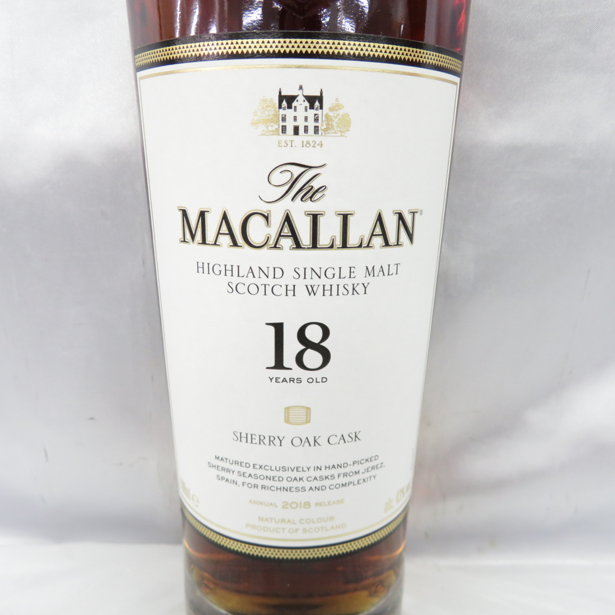 18年 ザ・マッカラン マッカラン ザ 700ml The シェリーオークカスク