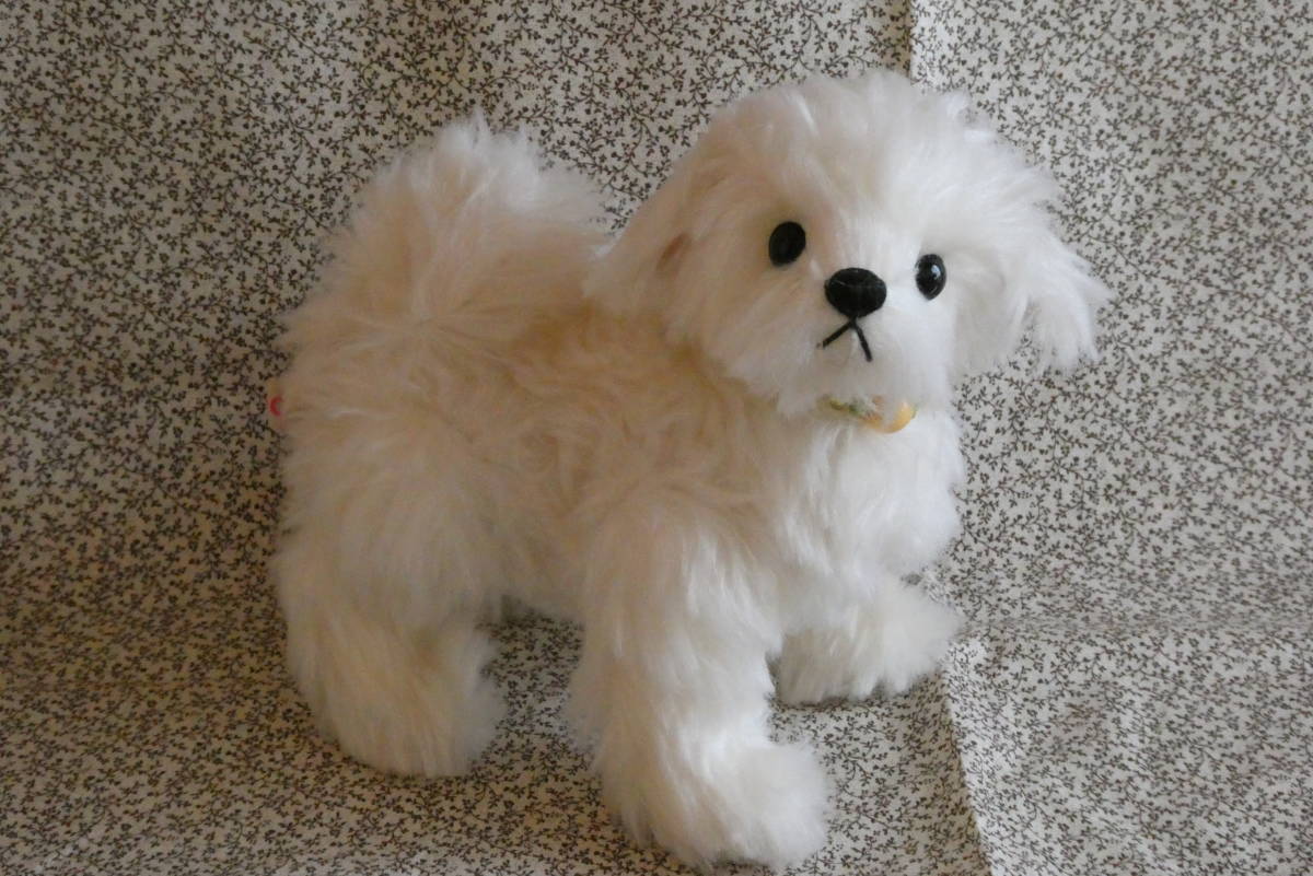 あ～ちゃん　ハンドメイド　マルチーズ柄 マルチーズちゃん（四つ足タイプ）。。ハンドメイド。。 ハンドメイド