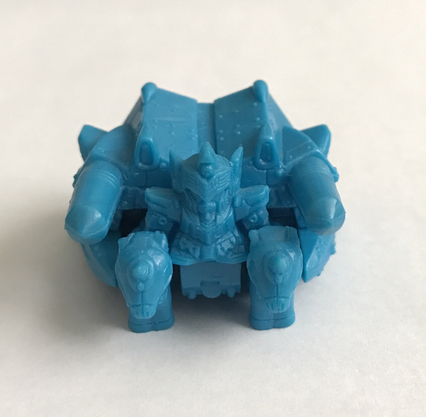 ★【送料無料】ガン消し　ガンダム　騎士ガンダムステイメン＋装甲馬車　青