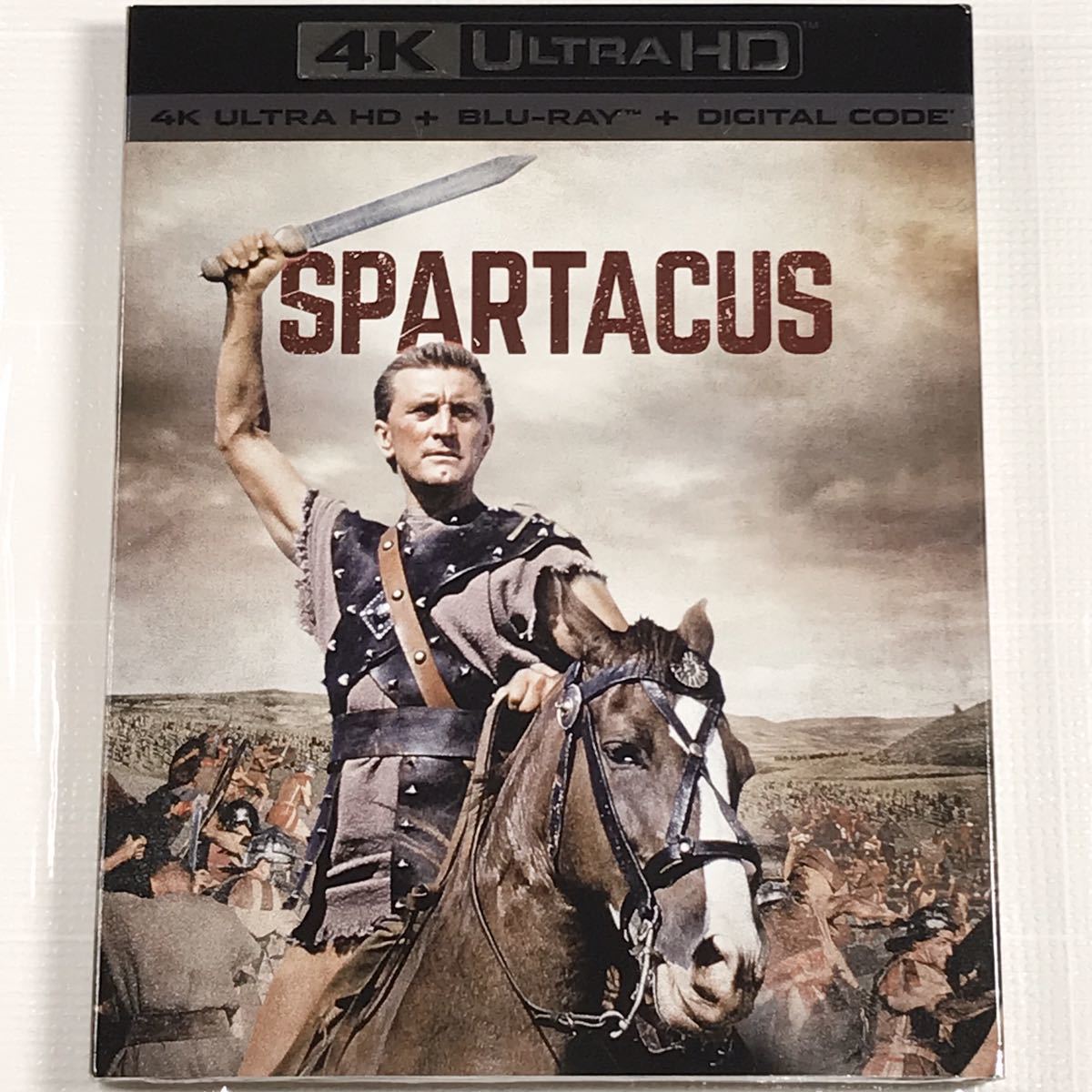 新品 海外版 スパルタカス (4K Ultra HD+Blu-ray) 4Kに日本語収録