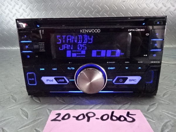 Kenwood ケンウッド CDデッキ 2DIN USB フロント AUX DPX-U530 ,管理
