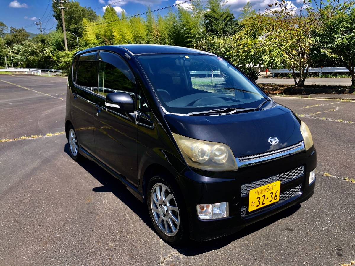 ムーブ ターボ 車検あり ダイハツ ムーヴカスタム RSターボ 車検付き 