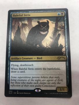 Secret Lair 悪意の大梟 Baleful Strix Sld 英語版 4枚ま 赤 売買されたオークション情報 Yahooの商品情報をアーカイブ公開 オークファン Aucfan Com