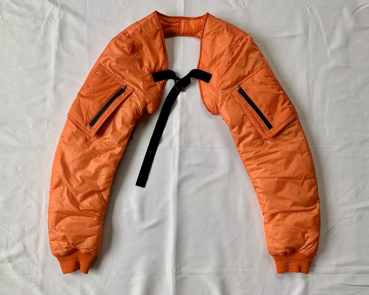 試着程度 18AW ソロイスト フライトジャケット スリーブ size46 