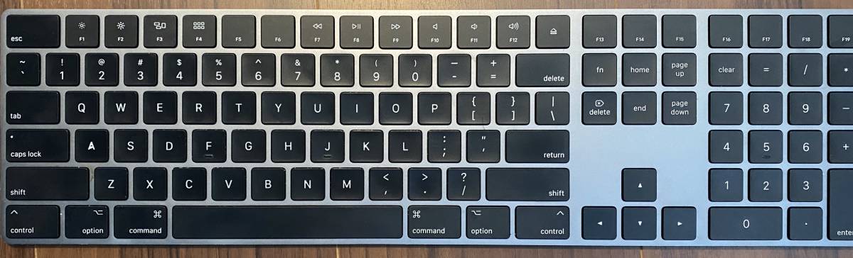 Apple Magic Keyboard テンキー付 US配列 [MRMH2LL/A]