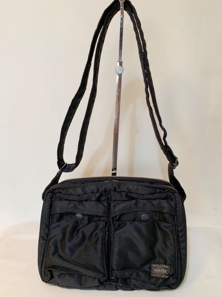 【数量限定，お買い得】 ポーター タンカー 多機能 ショルダーバッグ 黒 PORTER(ショルダーバッグ)｜売買されたオークション情報、yahooの商品情報をアーカイブ公開 - オークファン かばん、バッグ