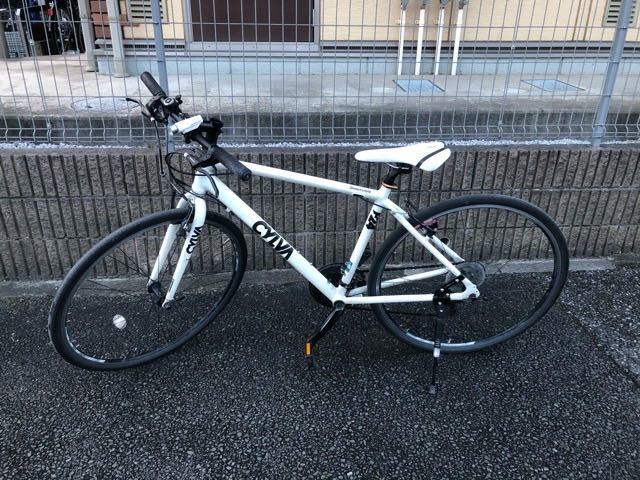 人気SALE，定番 ブリヂストン BRIDGESTONE シルヴァ CYLVA F24 クロスバイク ホワイト フレーム４８０ｍｍ(Mサイズ)｜売買されたオークション情報、yahooの商品情報をアーカイブ公開 - オークファン Mサイズ