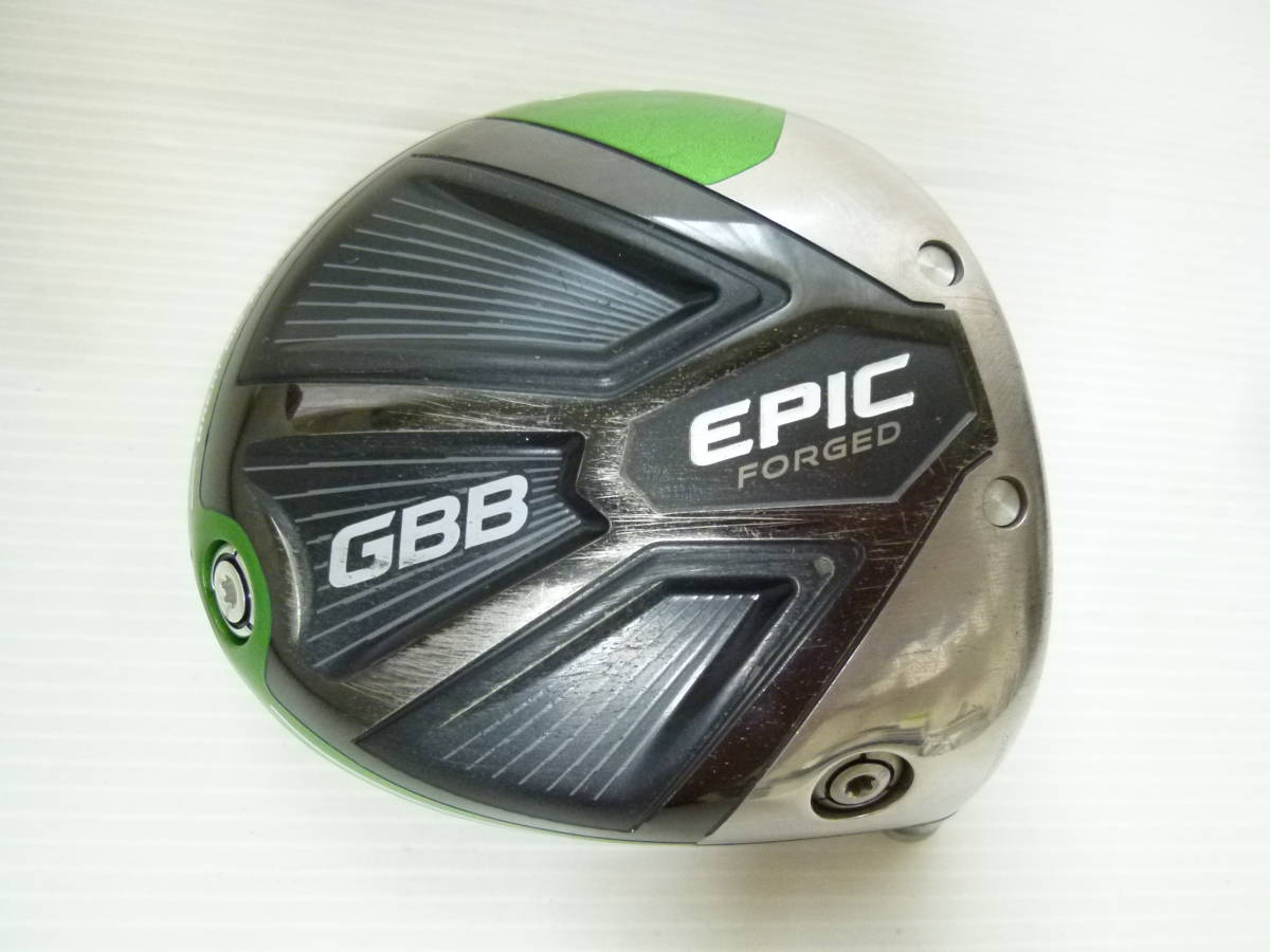 数量限定，品質保証 な逸品 キャロウェイ GBB EPIC FORGED 10.5&deg; ヘッドのみ エピック(ヘッド)｜売買されたオークション情報、yahooの商品情報をアーカイブ公開 - オークファン 部品