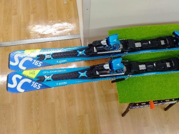 アトミック　ブルースターSC スキー 板　165 スキー板 ATOMIC bluester doubledeck SC 165cm 2015-16 X12TL