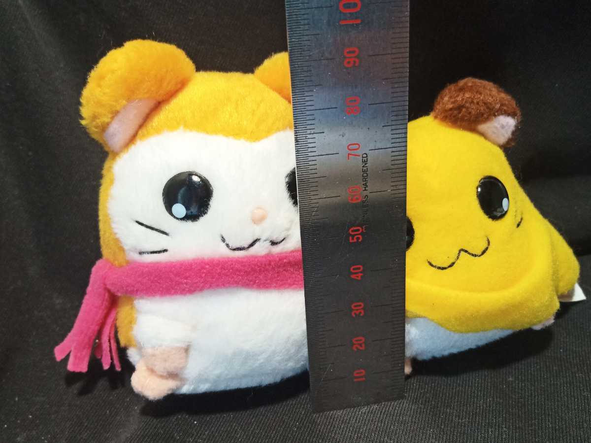 マフラーちゃん ちび丸ちゃん 手つなぎ ぬいぐるみ とっとこハム太郎