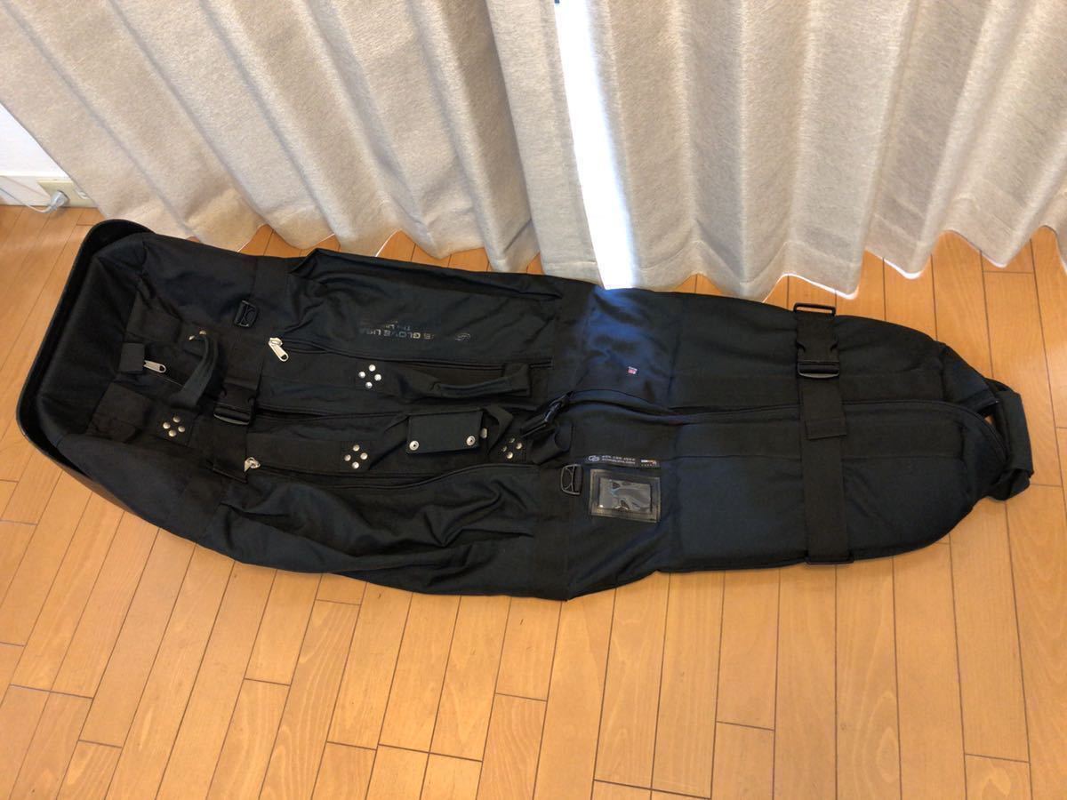 トラベルカバー 美品CLUBGLOVE キャリーケース 黒 ゴルフバッグ Glove 