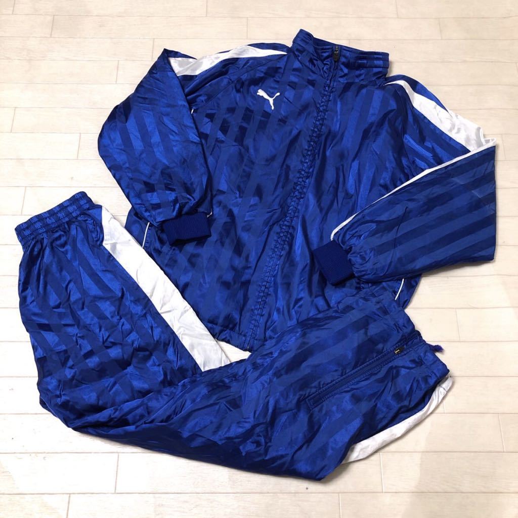  985 PUMA プーマ ジャージ セットアップ 上下セット ブルゾン パンツ スポーツウェア L-O M メンズ ブルー(プーマ)｜売買されたオークション情報、yahooの商品情報をアーカイブ公開 - オークファ ジャージ