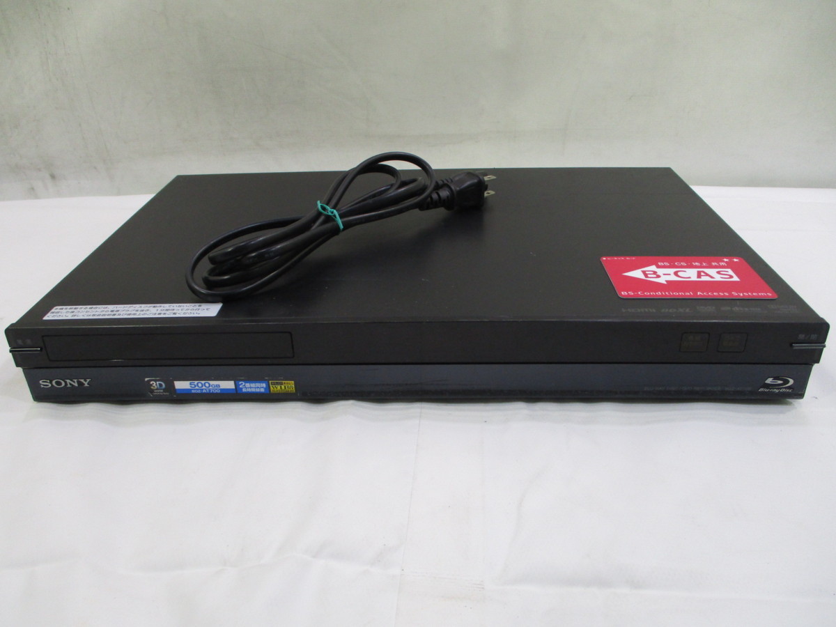 Panasonic DMR-BWT510，BDレコーダー HDD動作未確認、BD再生OK，本体