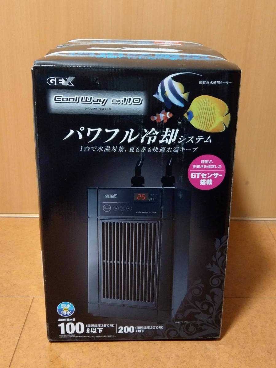  GEX ジェックス 水槽用クーラー クールウェイBK110 対応水量100L(クーラー)｜売買されたオークション情報、yahooの商品情報をアーカイブ公開 - オークファン クーラー
