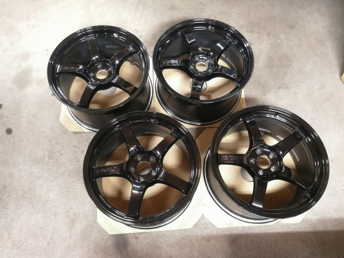 57CR RAYS +38 Gram Lights 18×9.5 – Jackson Racing レイズ 114.3 