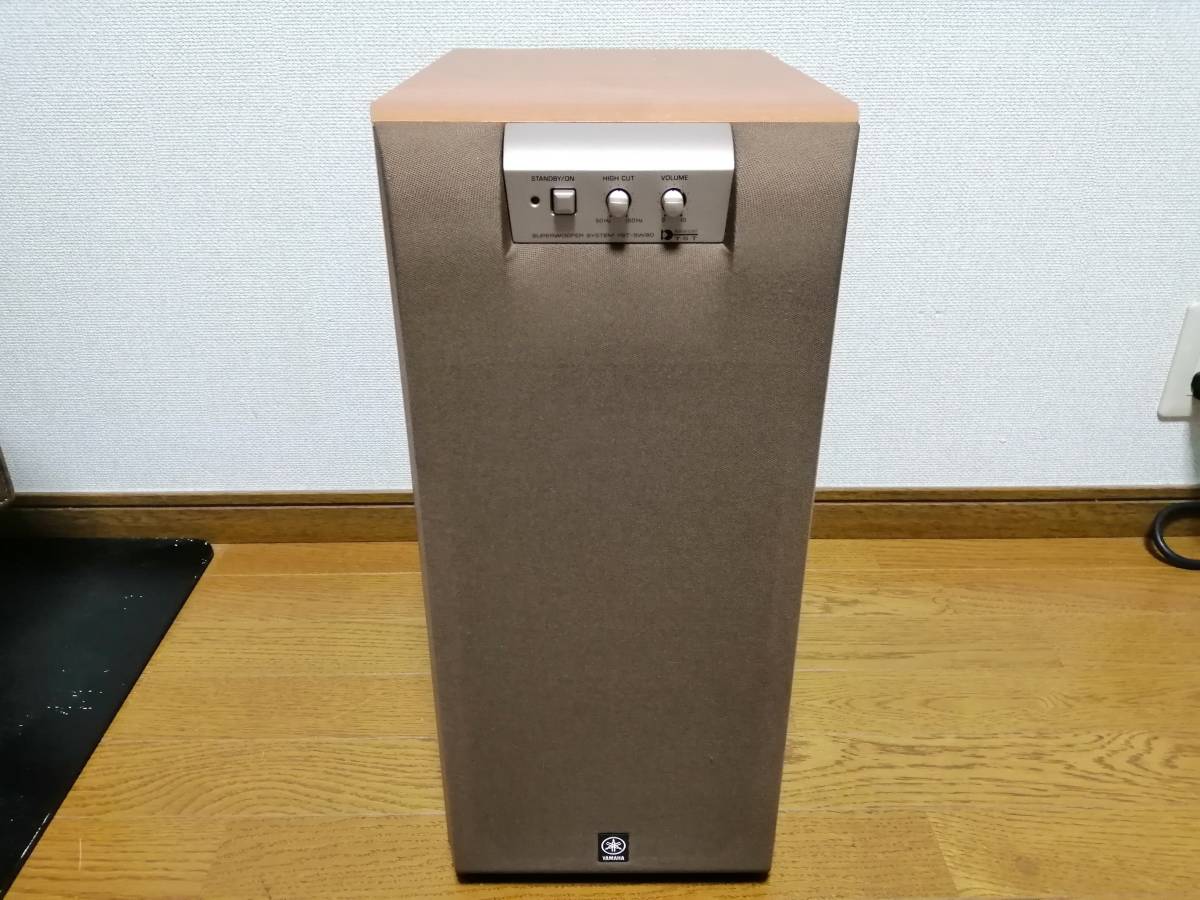 日本直営 YAMAHA スピーカー YST-SW90 サブウーハー パワード