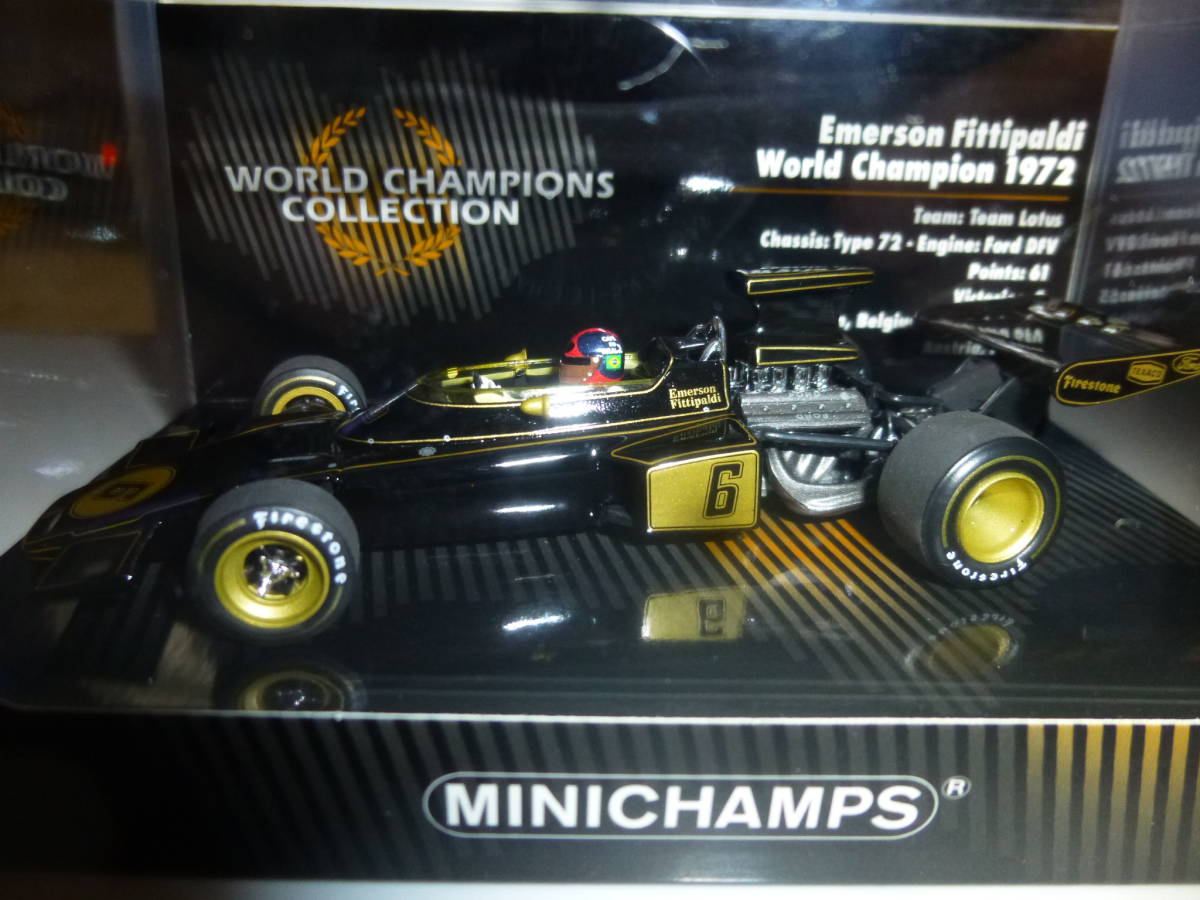 1/43 ミニチャンプス ワールドチャンピオンコレクション 1972年