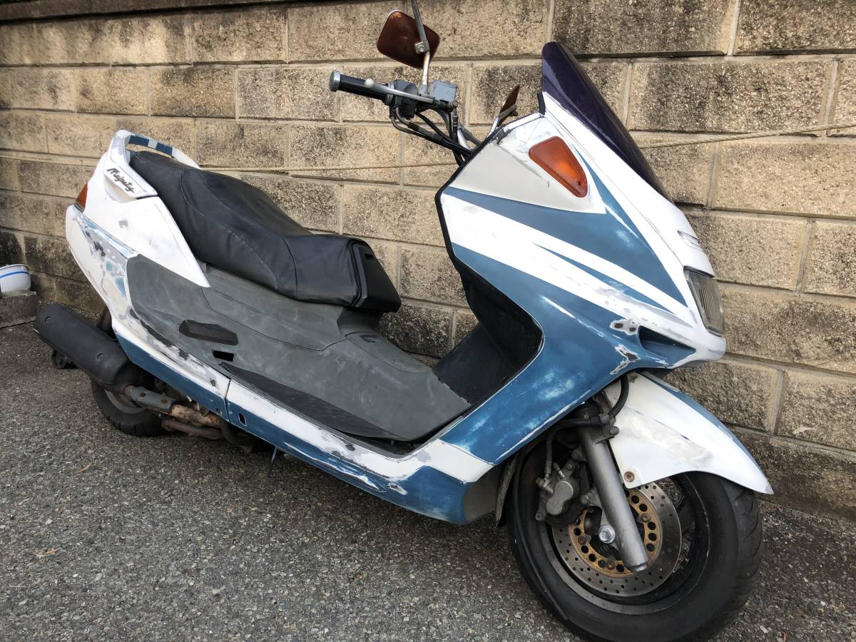新作登場，大得価 マジェスティ250、4HC 書類、鍵付き レストア