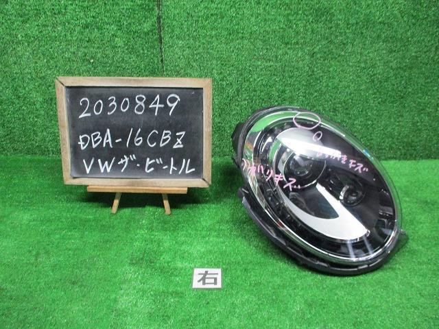 VW ザ・ビートル HID 16CBZ Y373023 即決 ザ DBA-16CBZ 右ヘッドライト 