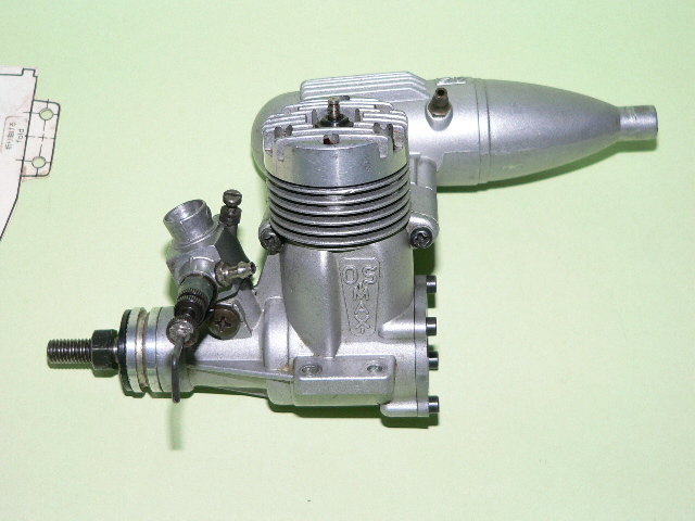 小川精機 OS サーパス エンジン 模型 4ストローク FS-26 FOUR STROKE