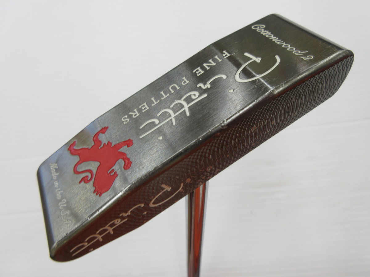 【正規品，大人気】 1円スタート 訳あり パター ピレッティ COTTON WOOD 2 BLACK ONIX CENTER SHAFT オリジナルスチール 33(その他)｜売買されたオークション情報、yahooの商品情報をアーカイブ公開 - オークファン 男性右きき用