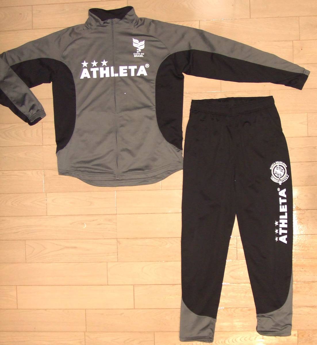 爆買い，格安 極 ATHLETA アスレタ フルジップ トレーニング ウェア 上下 L(上下セット)｜売買されたオークション情報、yahooの商品情報をアーカイブ公開 - オークファン ジャージ