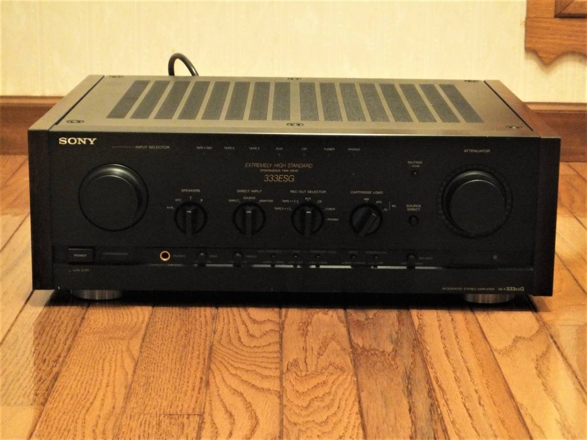 動作出音品】SONY製プリメインアンプ TA-F333ESXⅡ 【公式通販】
