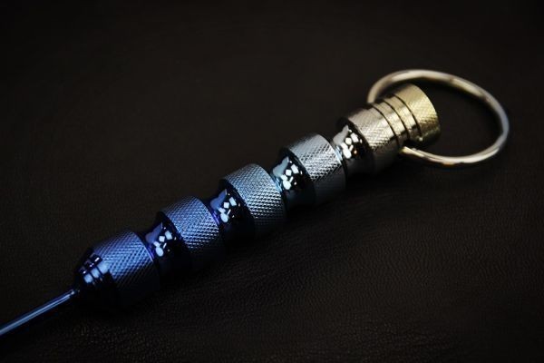 ALL 64チタン製 マゼラー ハンドメイド 鏡面 陽極酸化 焼入れ加工 