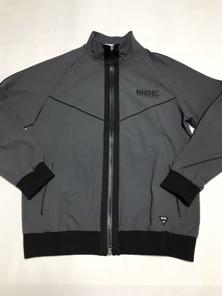 ☆新品本物☆マスターバニー パーリーゲイツ PEARLYGATES シアサッカー ダブルジップ ジャケット グレー 4 定価￥28，600☆ゴルフ 送料￥198