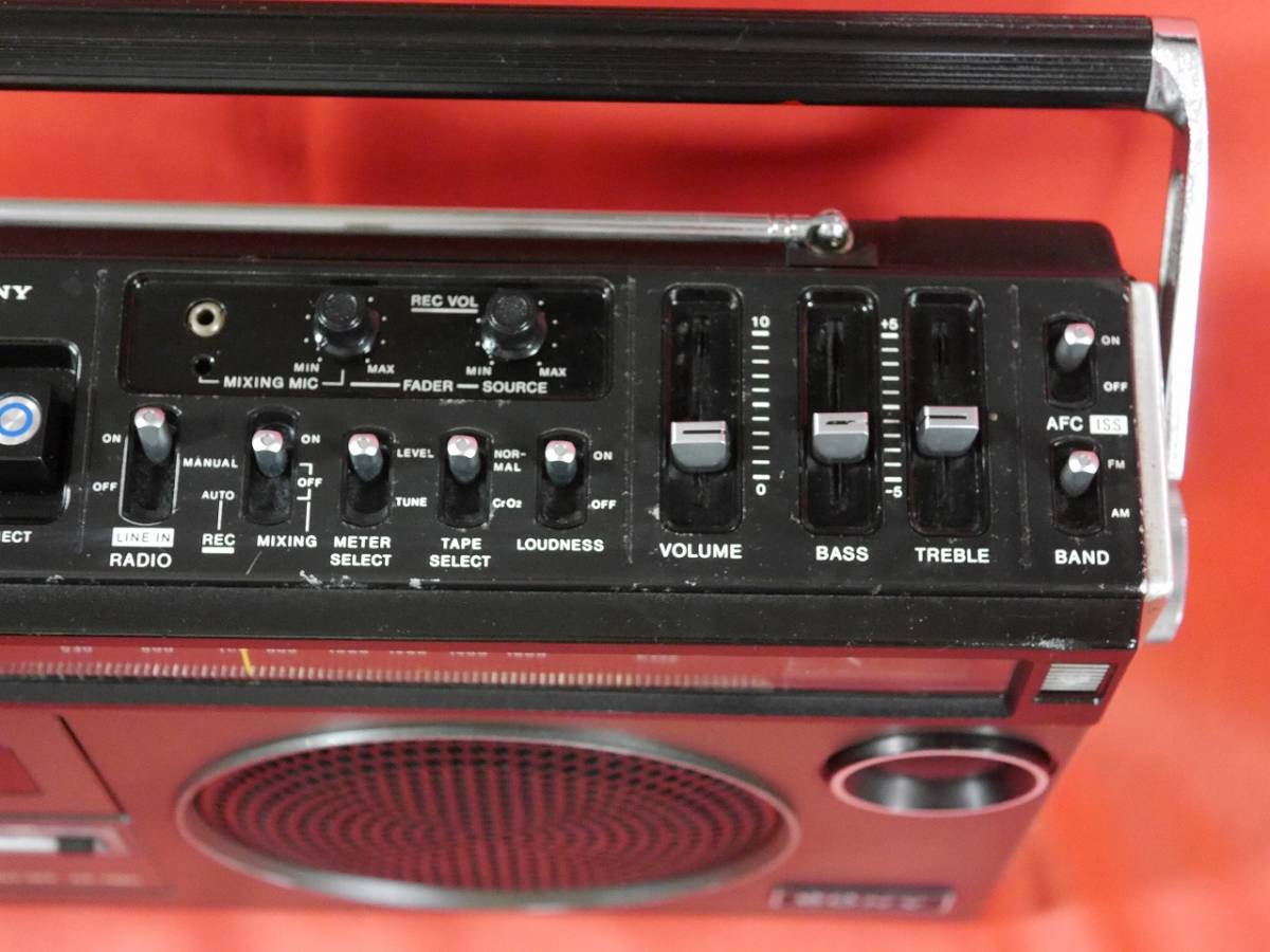 SONY CF-1980 - 昭和レトロ ラジカセ ソニー 動作品SONY メルカリ 