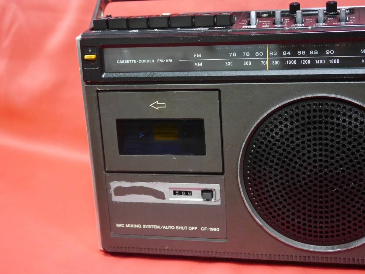 SONY CF-1980 - 昭和レトロ ラジカセ ソニー 動作品SONY メルカリ 