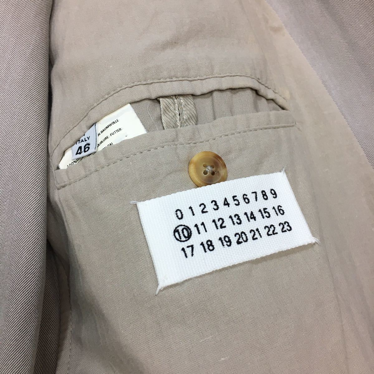 初期名作 Maison Margiela メゾン マルジェラ ジャケット ここのえ  