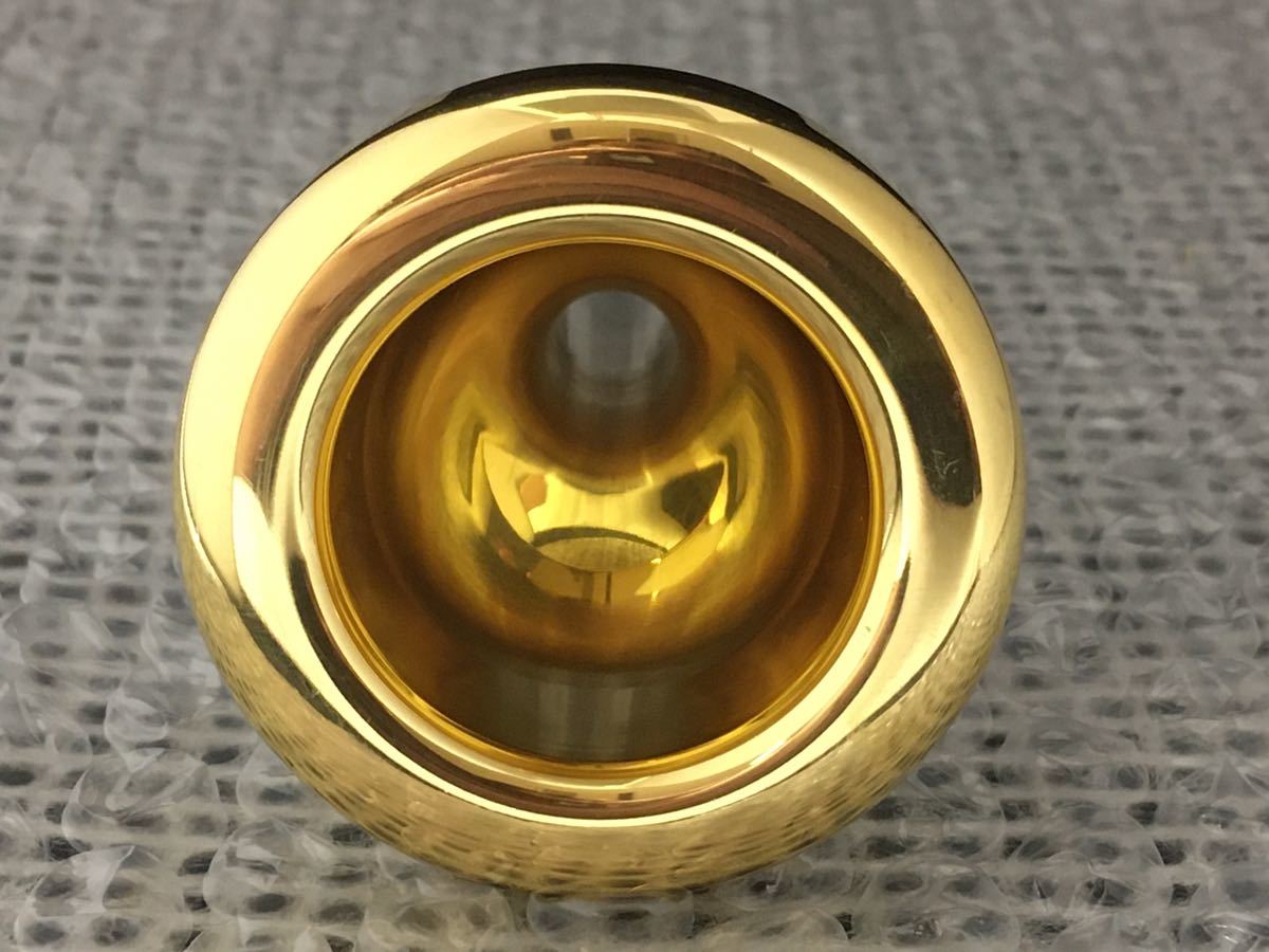 Vincent Bach 24AW チューバ用マウスピース 金メッキ 箱無し Vincent Bach 24AW チューバ用マウスピース 金メッキ 箱無し チューバ