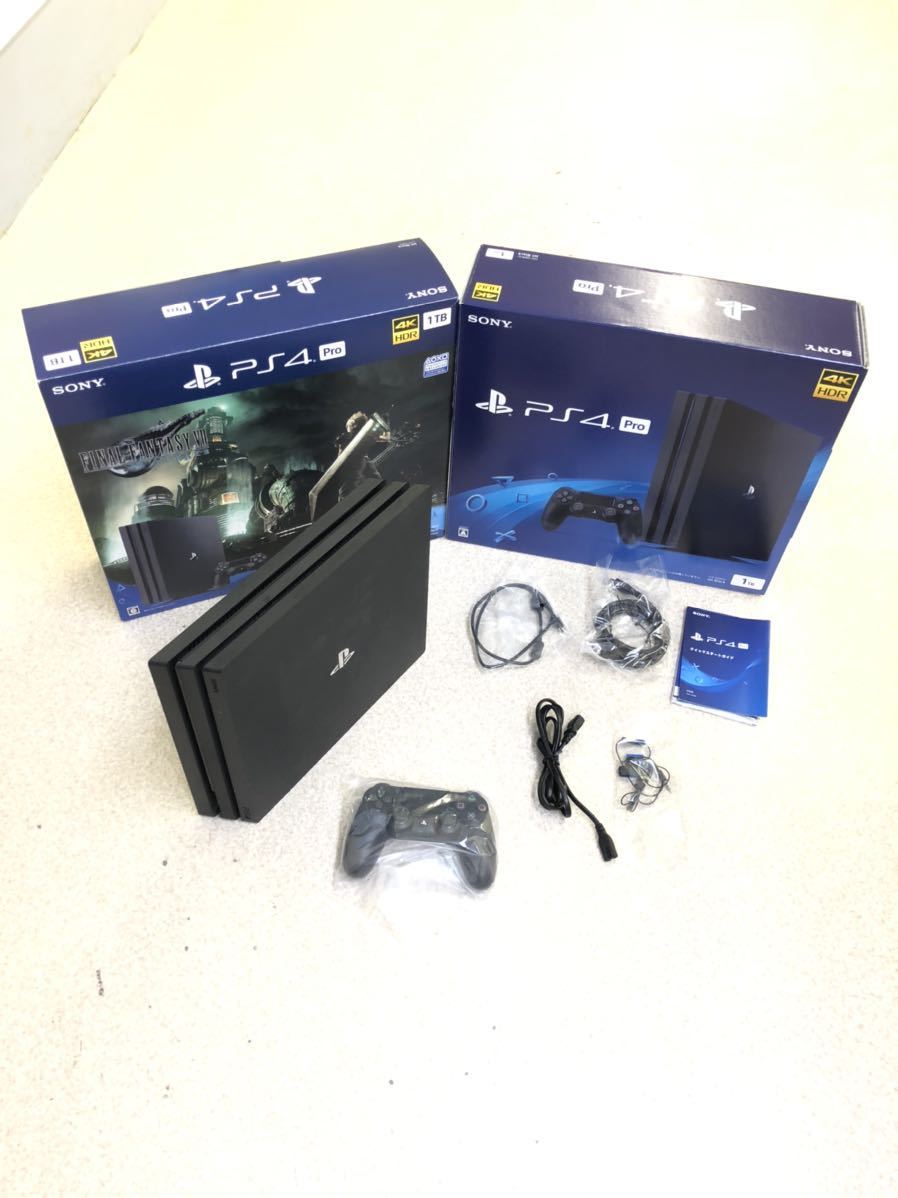 SONY PlayStation4 ジェットブラック PS4 Pro PS4本体 