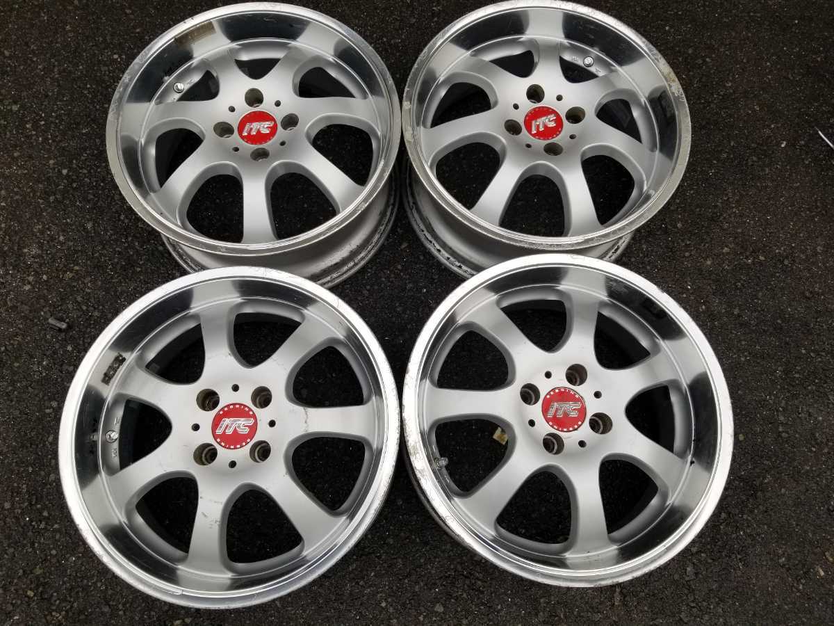 RAYS ITC レイズ +38 sebring 16×7.0jj SEBRING ④深リム 4本
