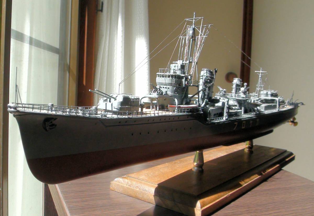 絶版 1/200 駆逐艦 陽炎～ 絶版品Nichimo 旧日本海軍甲型駆逐艦『