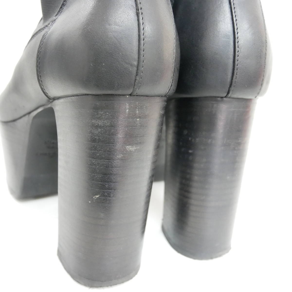 1円】良好 Rick Owens リックオウエンス 19AW 19FW Kiss Heel Boots 