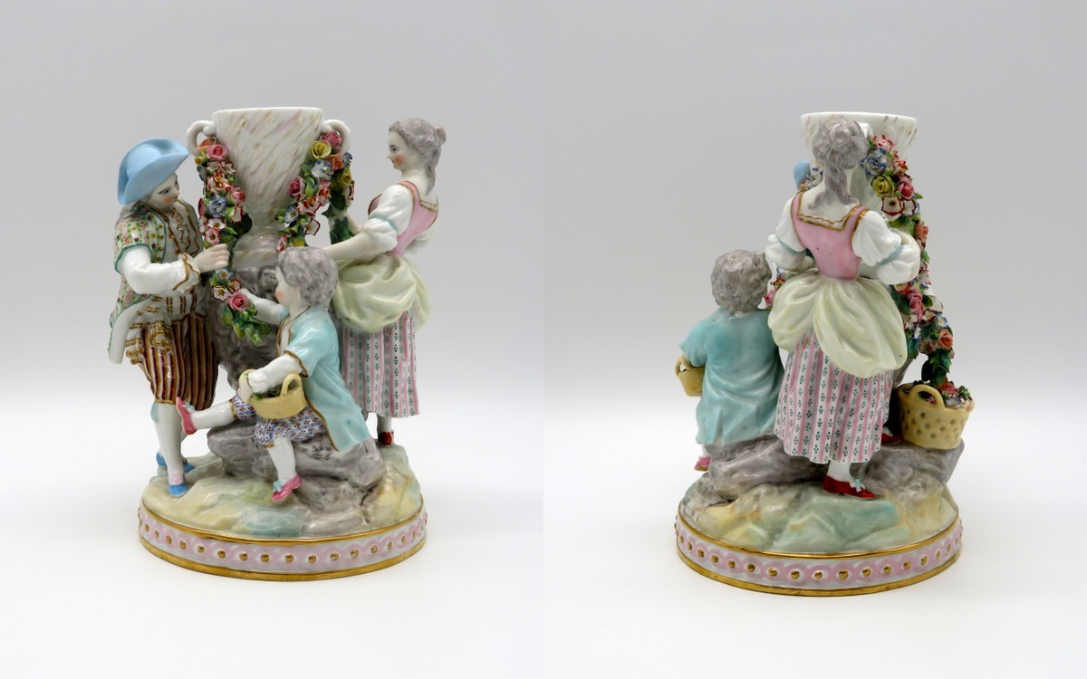 マイセン MEISSEN フィギュリン フィギュリン型調味料入れ｜トレファク 