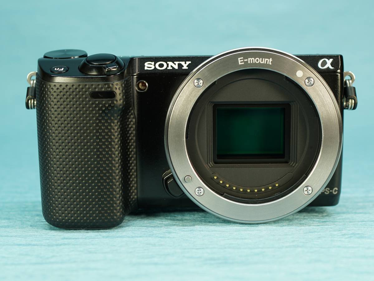 SONY α NEX-5R ブラック ＆ 公式 Eマウント用望遠ズームレンズ ボディ