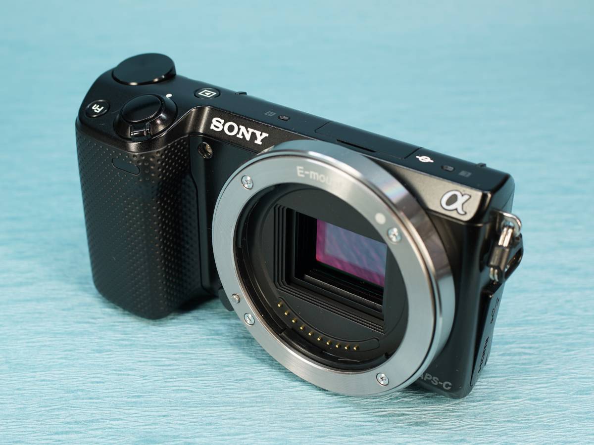 SONY α NEX-5R ブラック ＆ 公式 Eマウント用望遠ズームレンズ ボディ