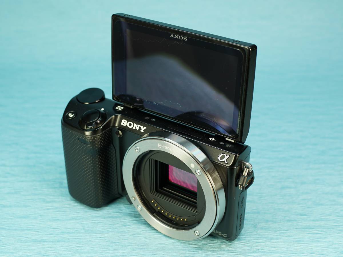 SONY α NEX-5R ブラック ＆ 公式 Eマウント用望遠ズームレンズ ボディ