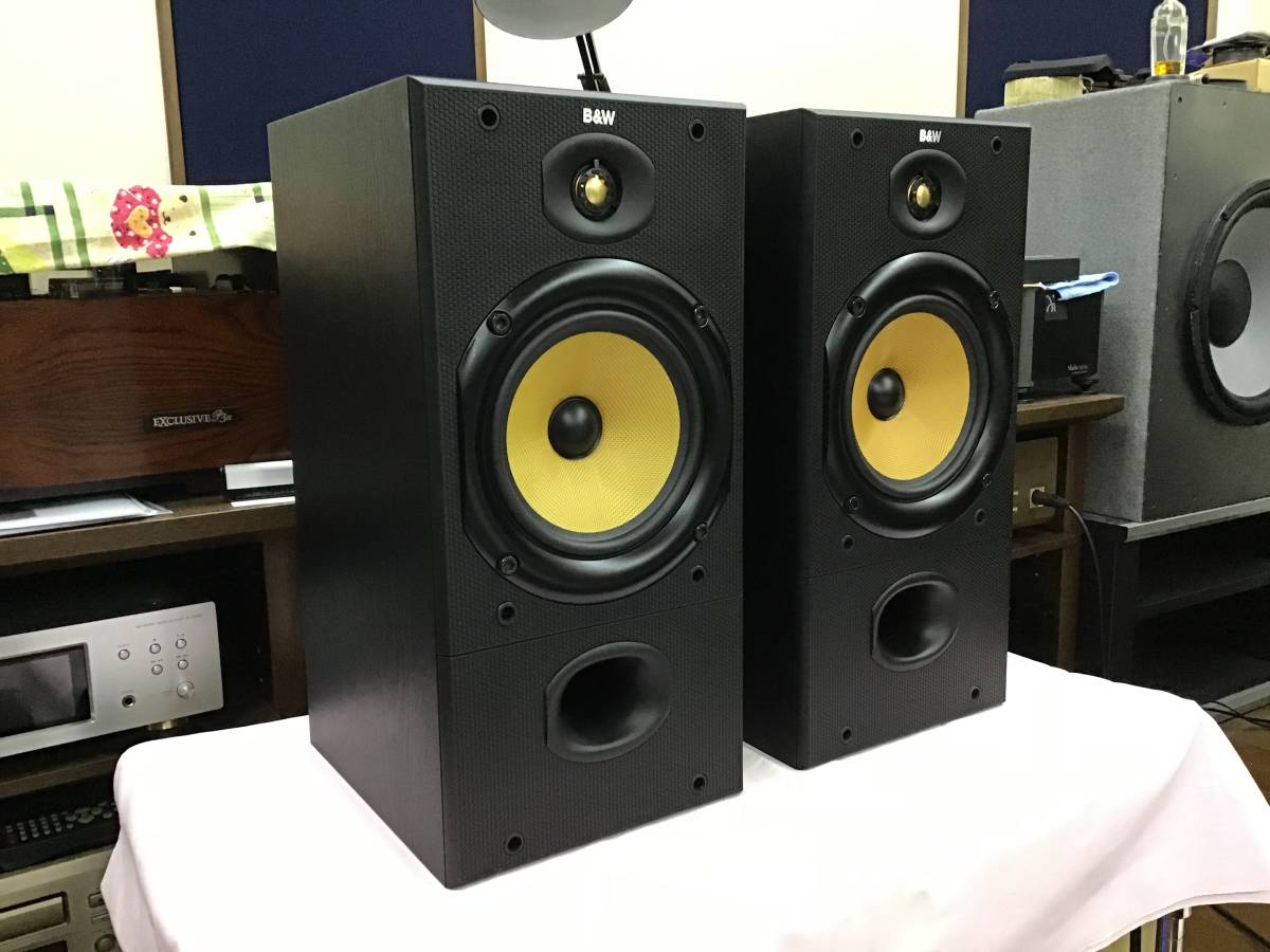 B＆W 2WAY バスレフ、ブックシェルフ ペアー DM602 型番：DM602